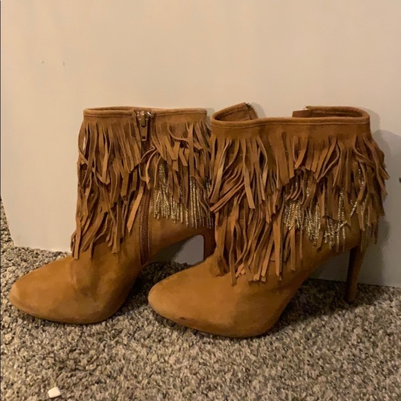 Gianni Bini Fringe Bootie - Picture 1 of 2